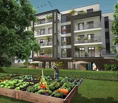 façade programme Jardins Périer, Montrouge, Erisma